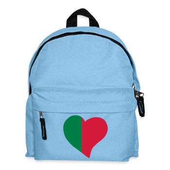Cœur portugais - Sac à dos Enfant - bleu clair - Devant