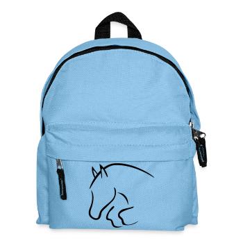 show cavalier - Sac à dos Enfant - bleu clair - Devant