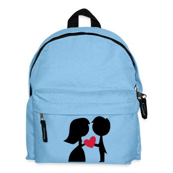 Lustige Geschenke zur Hochzeit - Kinder Rucksack - Hellblau - Vorne