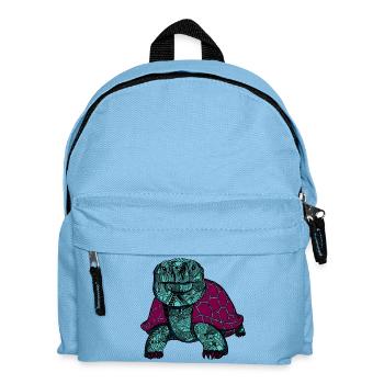 Galapagos Turtle - Kids' Backpack - light blue - Front