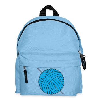 crochet - Sac à dos Enfant - bleu clair - Devant