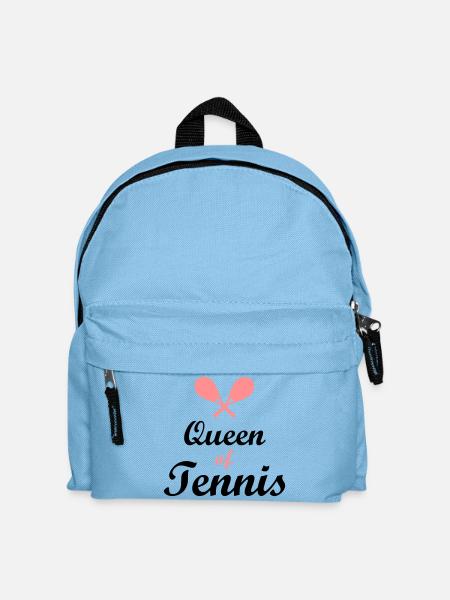 Tennis - Kinder Rucksack - Hellblau