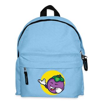 Plum design - Kids' Backpack - light blue - Front