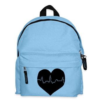 i love Nürnberg - Kinder Rucksack - Hellblau - Vorne