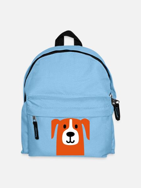 Chien mignon - Sac à dos Enfant - bleu clair