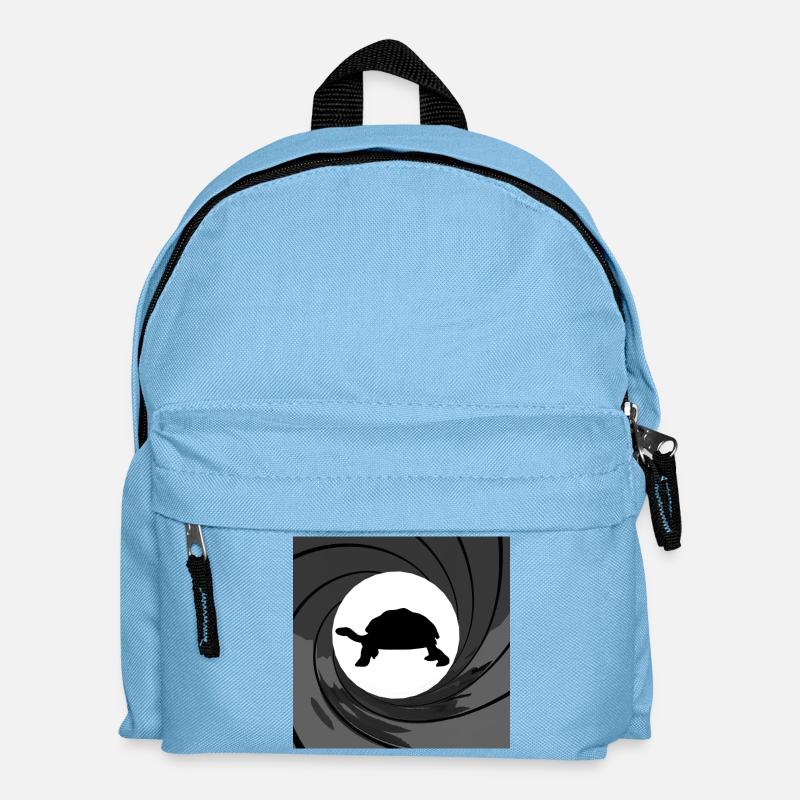 Tortue Bond - Sac à dos Enfant - bleu clair