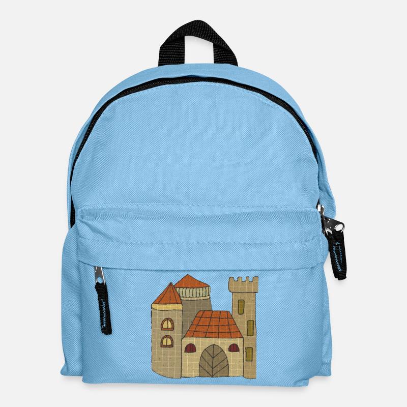 Château Château - Sac à dos Enfant - bleu clair