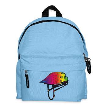 casque de vélo élégant dans des couleurs spectrales colorées - Sac à dos Enfant - bleu clair - Devant