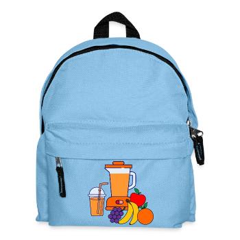 Blender pour smoothie et blender - Sac à dos Enfant - bleu clair - Devant