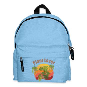 Plantes Amoureuses des Plantes Plantes Cadeaux - Sac à dos Enfant - bleu clair - Devant