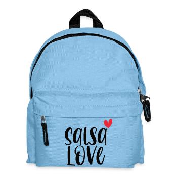 Salsa Love! Dancer Dancers Dance Gift - Kids' Backpack - light blue - Front