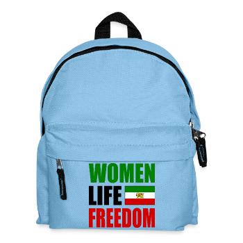 Women life freedom - Sac à dos Enfant - bleu clair - Devant