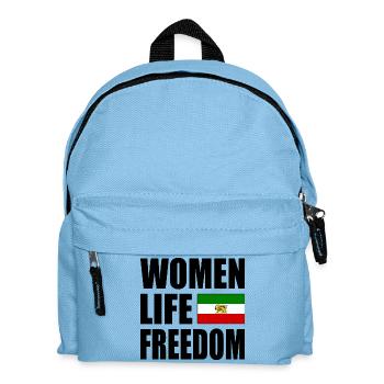 Women life freedom - Sac à dos Enfant - bleu clair - Devant