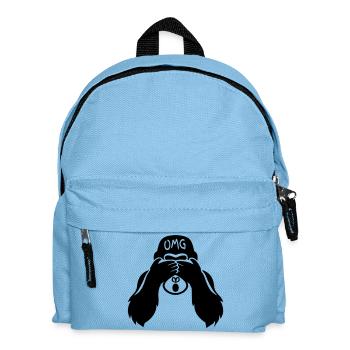 Funny Monkey - Gorilla OMG Teacher - Kids' Backpack - light blue - Front
