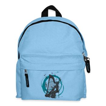 Harp Sounds - Kids' Backpack - light blue - Front