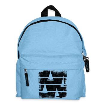 Segelboote - Kinder Rucksack - Hellblau - Vorne