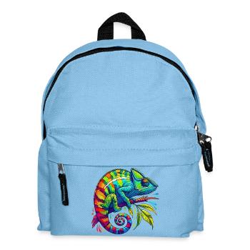 Chameleon - Kids' Backpack - light blue - Front