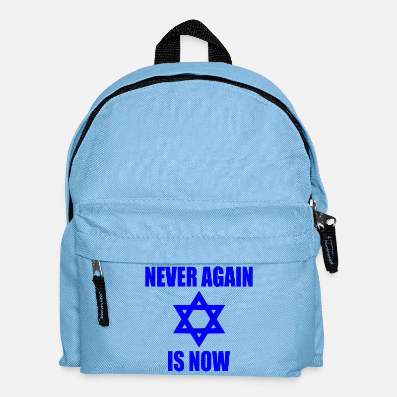 Never again is now - Kinder Rucksack - Hellblau