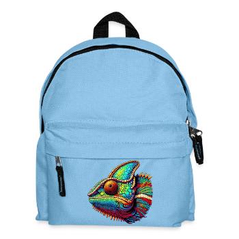 Chameleon - Kids' Backpack - light blue - Front