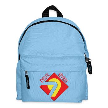 Deux-Sèvres - Kids' Backpack - light blue - Front