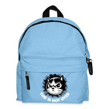 Not Over 2 (dark) - Kids' Backpack - light blue - Front