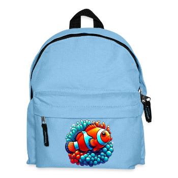 Clownfish - Kids' Backpack - light blue - Front