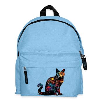 Chat - Sac à dos Enfant - bleu clair - Devant