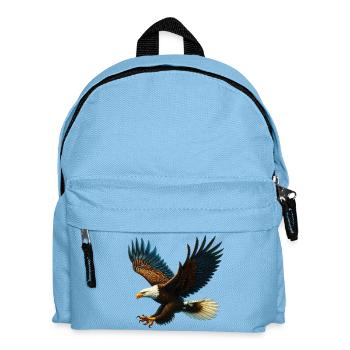 Adler - Kinder Rucksack - Hellblau - Vorne