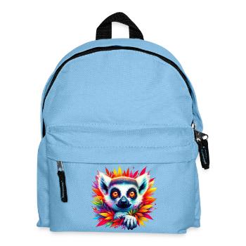 Lemur - Kids' Backpack - light blue - Front