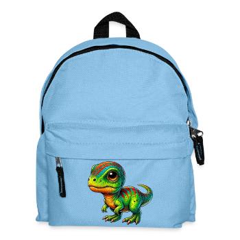 Dinosaur - Kids' Backpack - light blue - Front