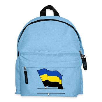 Drapeau Canton de Gueldre - Sac à dos Enfant - bleu clair - Devant