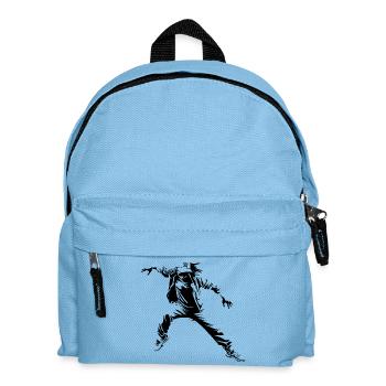 Breakdancing - Kids' Backpack - light blue - Front