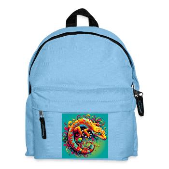 Gecko - Kids' Backpack - light blue - Front