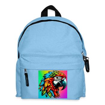 perroquet - Sac à dos Enfant - bleu clair - Devant