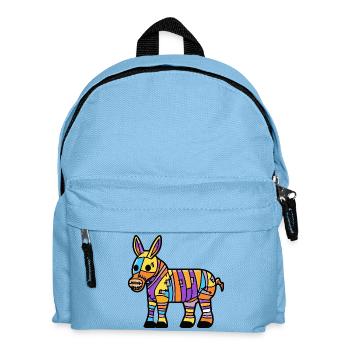 Donkey Halloween Zombie - Kids' Backpack - light blue - Front