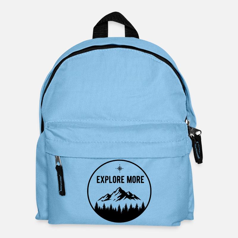 Explorer - Kinder Rucksack - Hellblau