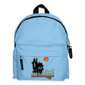 Haunted House Digital Night - Kids' Backpack - light blue - Front