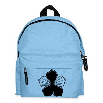 Clear Graphic Floral Design - Blossom Graphic - Kids' Backpack - light blue - Front