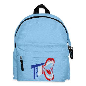 Typographie rétro de Trance Scream - Sac à dos Enfant - bleu clair - Devant