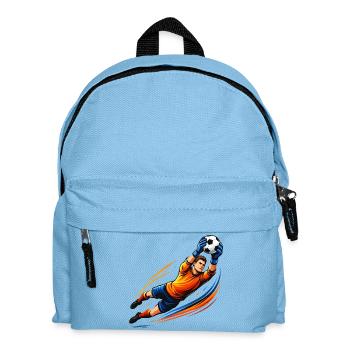 Gardien de but Maillot de gardien de football sauve Soccer - Sac à dos Enfant - bleu clair - Devant