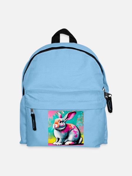 rabbit - Kids' Backpack - light blue