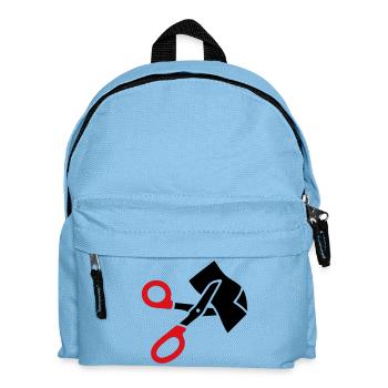 Vêtements Ciseaux Ciseaux de Sauvetage - Sac à dos Enfant - bleu clair - Devant