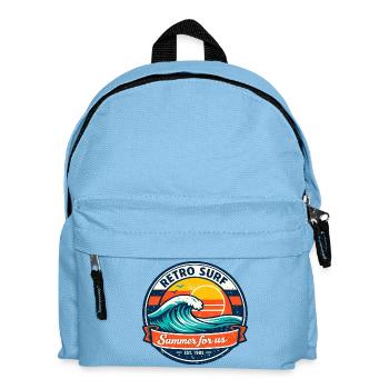 Summer for us - Kids' Backpack - light blue - Front