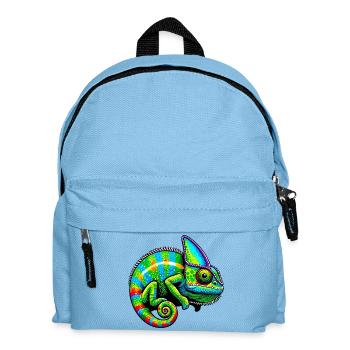 caméléon - Sac à dos Enfant - bleu clair - Devant