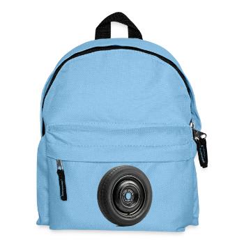 Car Wheel - Kinder Rucksack - Hellblau - Vorne