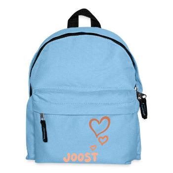 Name Joost - Kinder Rucksack - Hellblau - Vorne