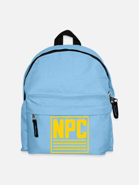 NPC Non-Player Character  - Kinder Rucksack - Hellblau