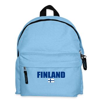 Finlande - Sac à dos Enfant - bleu clair - Devant