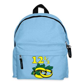 Petersilienhochzeit , Hochzeitstag (25) - Kinder Rucksack - Hellblau - Vorne