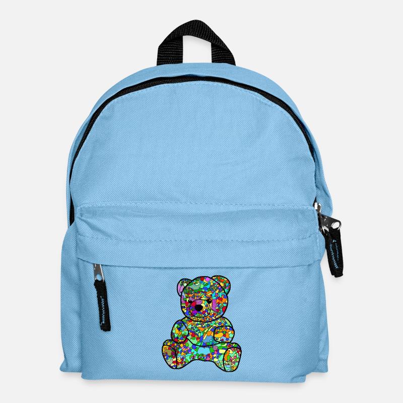 Bear Hugs - Kids' Backpack - light blue